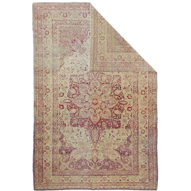 Antique Sivas Rug 4'3'' x 6'5'' For Sale - Image 4 of 10