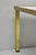 Metal Vintage Italian Mid Century Modern Small 15" Bronze Brass Pedestal Display Stand For Sale - Image 7 of 15