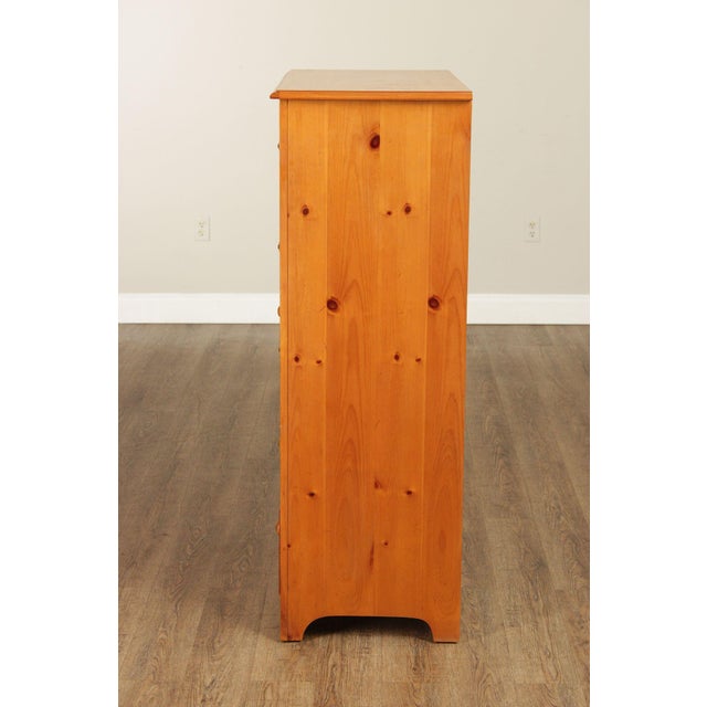 Stanley Furniture Pine and Wicker Chest of Drawers For Sale - Image 17 of 18