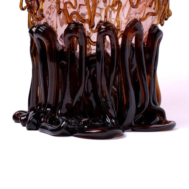 Not Yet Made - Made To Order Medusa Vase in Clear Pink and Clear Brown by Gaetano Pesce for Fish Design For Sale - Image 5 of 7