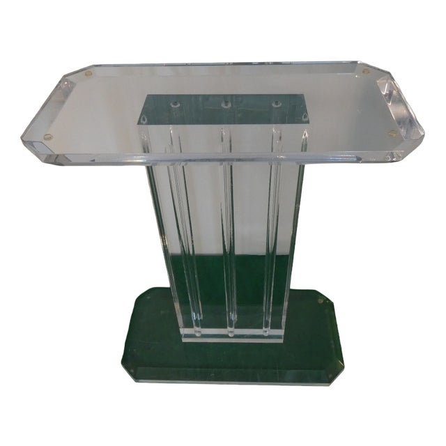 Sculptural Base for Acrylic Glass Table, Italy, 2000 For Sale