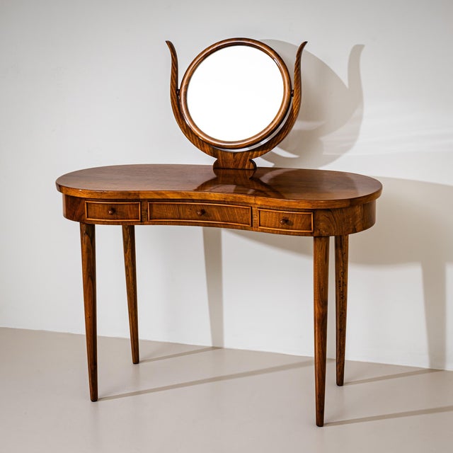 Vanity Table, attributed to Paolo Buffa, Italy, Mid-20th Century For Sale In New York - Image 6 of 8