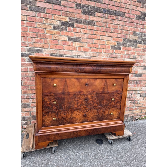 Late 19th Century 19th Century Louis Phillipe Chest/Commode For Sale - Image 5 of 15