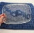 Traditional 1960s Glass Tray With Frosted Roses For Sale - Image 3 of 4