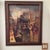 Vintage Painting on Canvas Impressionistic Harbor Scene Artist Signed Framed Dated For Sale - Image 12 of 12