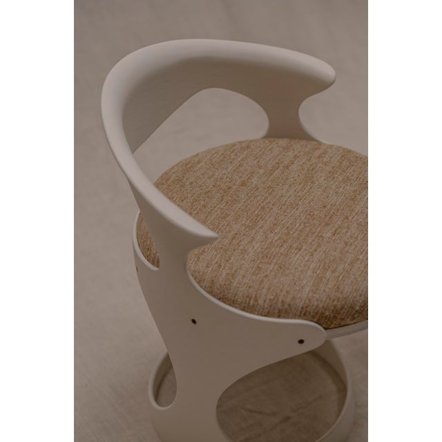 Vintage French Space Age Dining Chairs, 1970s, Set of 4 For Sale - Image 17 of 18