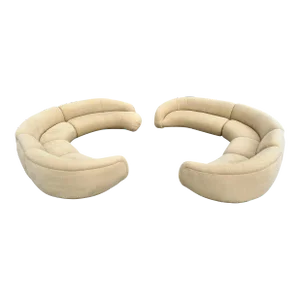Vladimir Kagan for Weiman Modular Sectional Sofa - a Pair