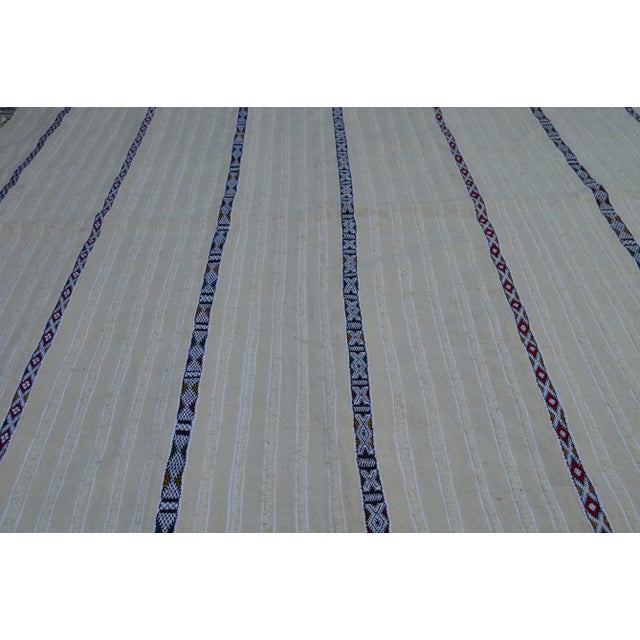 Mid 20th Century Moroccan Berber Wedding Blanket For Sale - Image 5 of 7