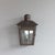 Brown Vintage Wall Lantern in Brass, 1950s For Sale - Image 8 of 8