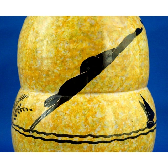 Futurist Triple-Bulb Ceramic Vase by Bitossi, 1920s For Sale - Image 13 of 18