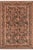 Floral 1990's Pak-Persian Black/Red Wool Rug - 6'1'' X 9'4'' For Sale - Image 9 of 9
