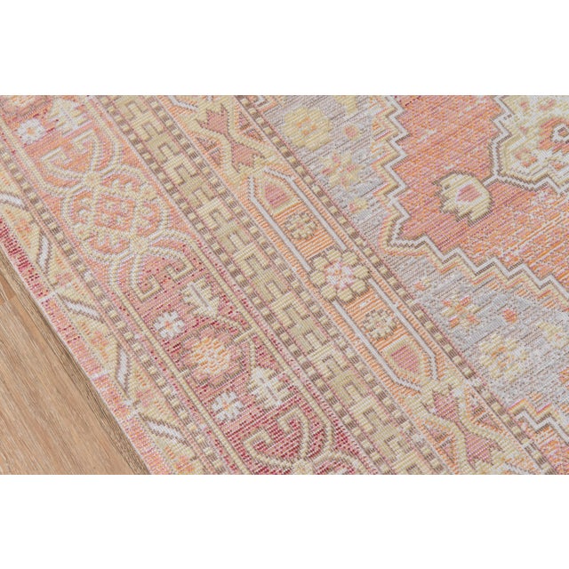 American Momeni Isabella Ranbir Pink 9'3" X 11'10" Area Rug For Sale - Image 3 of 6