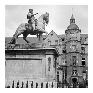 Memorial Jan Wellem at Old City Hall Duesseldorf, Germany 1937 For Sale