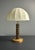 Mid-Century Modern French Brutalist Turned Wood Mushroom Table Lamp in the style of Charles Dudouyt, 1950s For Sale - Image 17 of 17