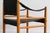 Safari Chair in Oak and Leather For Sale - Image 4 of 7