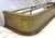 Large Antique Brass Fireplace Fender/ Surround/ Shelf For Sale - Image 4 of 13