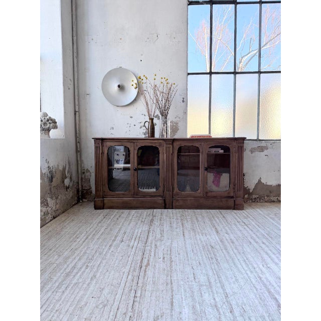 Oak Display Cabinet, 1920s For Sale - Image 11 of 18