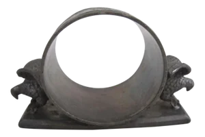 Victorian Silverplate Figural Eagle Napkin Ring