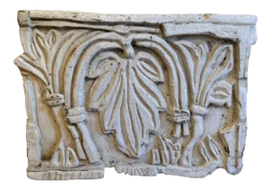 Vintage Carved Resin Wall Panel