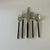 Modern 1990s Oneida Silver "Midnight" Stainless Flatware - 30 pcs For Sale - Image 3 of 9