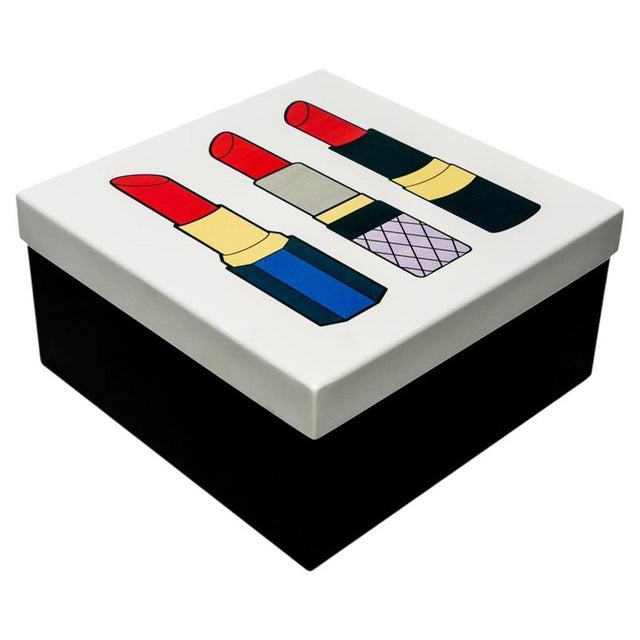 Secrets Square Box in Powder-Coated Aluminum by Altreforme For Sale - Image 11 of 11
