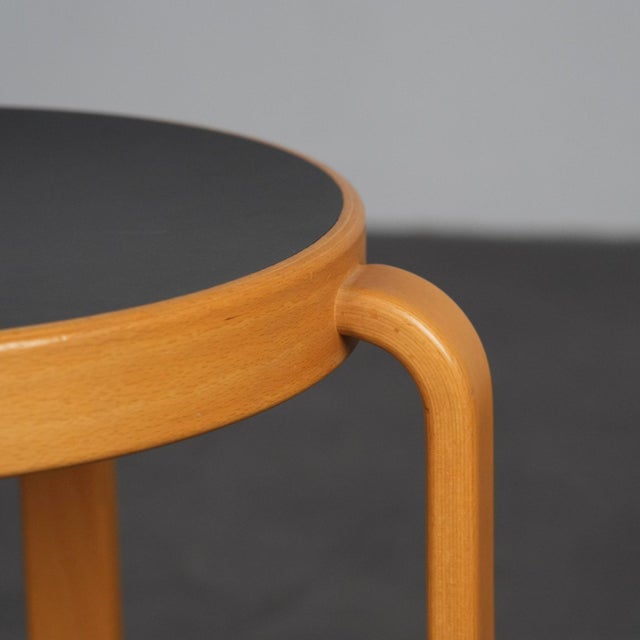 1980s 8000 Series Low Stool from Magnus Olesen, Denmark, 1980s For Sale - Image 5 of 8