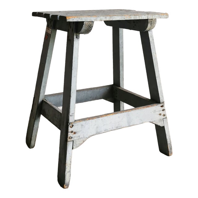 Vintage Industrial Stool from Cora Spa, Italy, 1950s For Sale