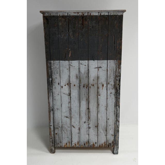 Gray Late 19th Century French Provincial Garde Manger, For Sale - Image 8 of 13