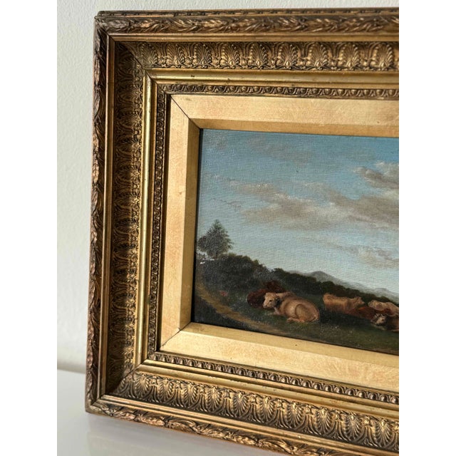 1900 - 1909 Early 20th C English Landscape Painting For Sale - Image 5 of 8