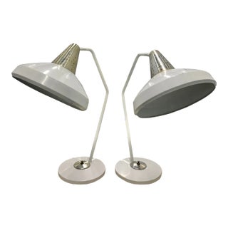 1960s Swivelier Desk Lamps - a Pair For Sale