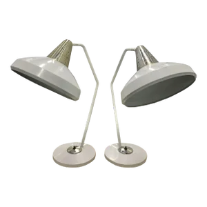 1960s Swivelier Desk Lamps - a Pair