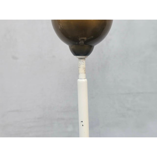 Brass and Glass Chandelier from Cichoń Lighting, 1960s For Sale - Image 6 of 9