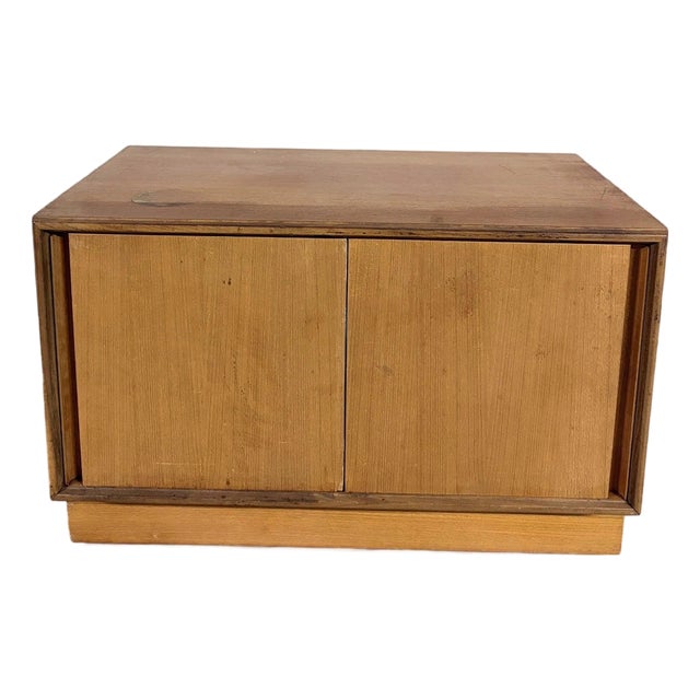 Mid-Century Storage Cabinet in Teak Veneer with Sliding Door from G-Plan, 1960s For Sale