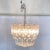 Mid-Century Modern 1960s Camer Murano Spiral Crystal Chandelier For Sale - Image 3 of 13