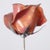 Vintage Italian Handmade Sterling Silver 925 Long Stem Enameled Red Rose, Padua, Italy, 1970s For Sale - Image 11 of 18