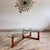 Stunning Adrian Pearsall attributed coffee table (could it be anyone else?) featuring a sculptural solid walnut base and...
