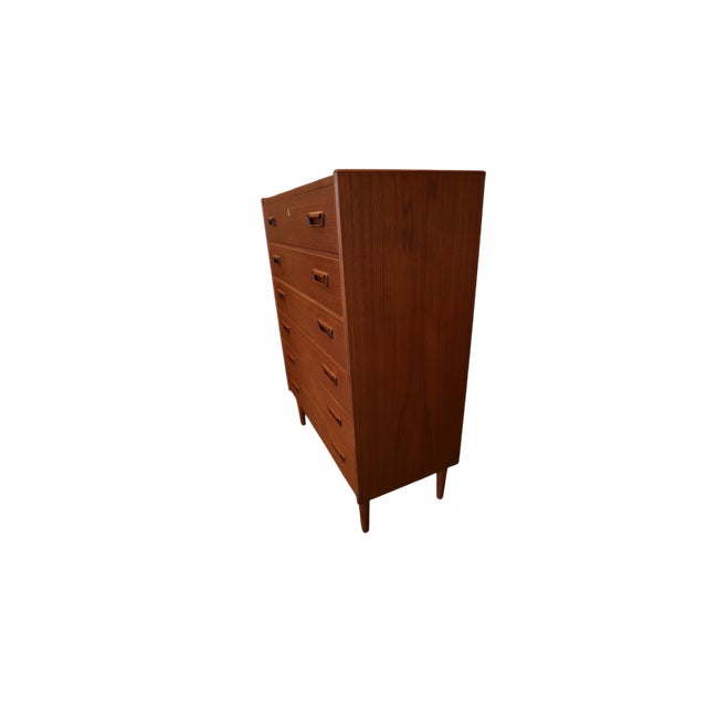 Danish Model 130 Chest of Drawers by Gunni Omann for Omann Jun Møbelfabrik, 1960s For Sale - Image 6 of 11