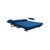 Textile Multy 3-Seater Sofa in Blue Malou 167 Upholstery from Ligne Roset For Sale - Image 7 of 17