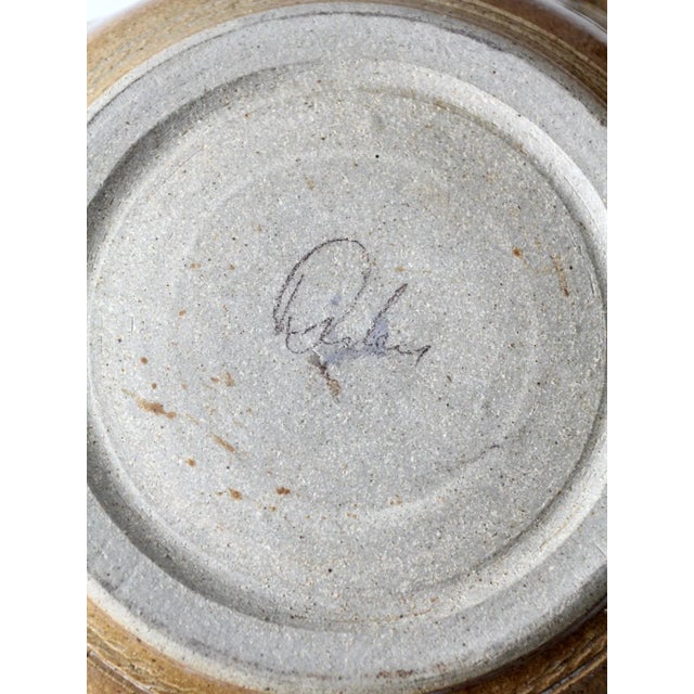 Vintage Studio Pottery Chicken Roaster For Sale - Image 4 of 12