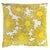 Contemporary bright flowers yellow square pillows, suitable for both indoor and outdoor use. This vibrant set of two adds...