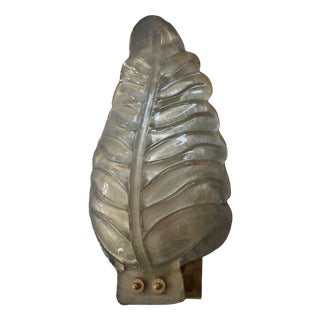 Murano Art Glass Gold and Brass Wall Light and Sconces, 2000 For Sale