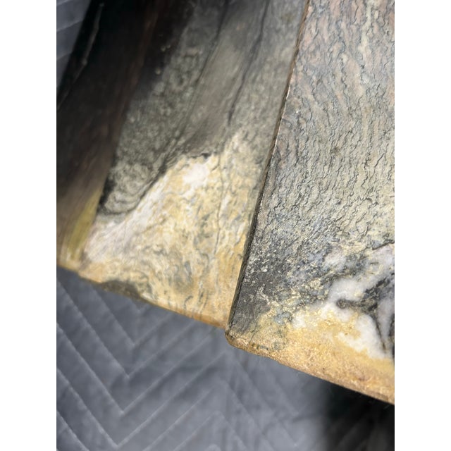 Vintage Marble Sculptural Coffee Table For Sale - Image 4 of 10