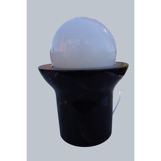 1970s Black Table Lamp by Timo Sarpaneva for Rosenthal Studio Line, 1970s For Sale - Image 5 of 12