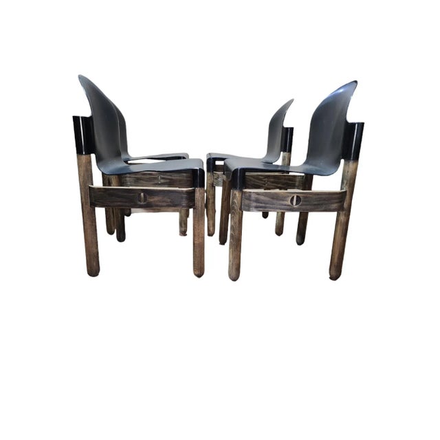 1980s 1980s Thonet Flex Chairs by Gerd Lange - Set of 4 For Sale - Image 5 of 8