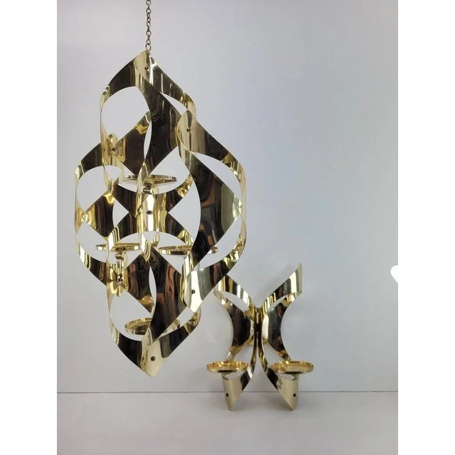 Mascot Mid Century Modern Candelabra Candle Holder/plant Hanger & Wall