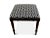 Contemporary Black & White Piano Bench For Sale - Image 3 of 10