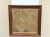 Great looking framed antique bird themed needlework picture in thick mahogany 19th Century frame. This has some minor...