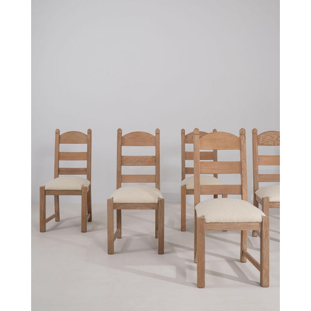 Cream 19th Century France Cream Wood Dining Chair For Sale - Image 8 of 11