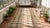 1900s Brown Geometric Folk Art Antique American Hooked Rug Knotted Wool Carpet For Sale - Image 11 of 12