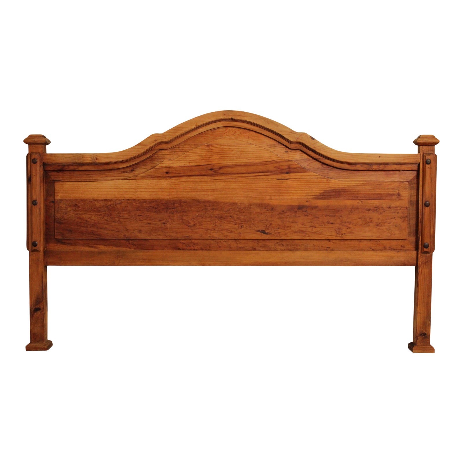 Southwest Rustic Pine King Headboard Chairish